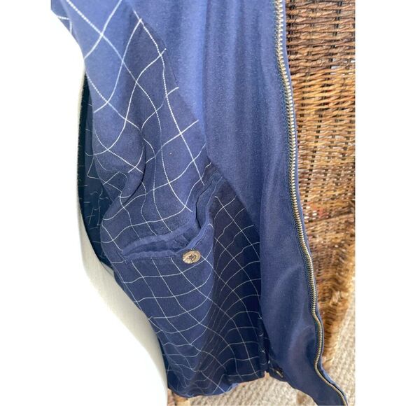 Polo by Ralph Lauren Mens Vintage Harington Jacket Full Zip Collared Navy Blue X - Picture 6 of 14